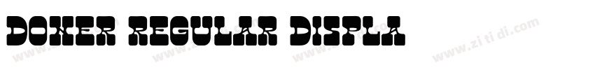 Doner Regular Displa字体转换
